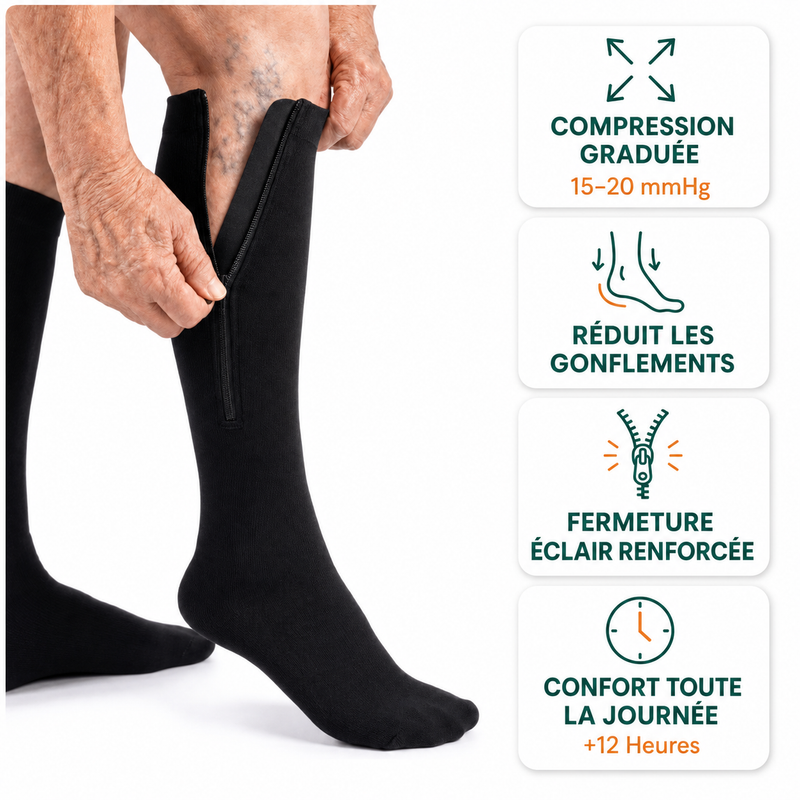 Chaussettes de compression Confort Vivélan