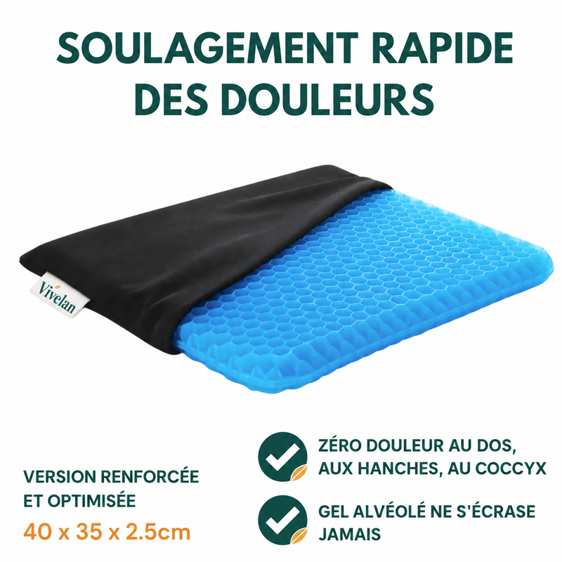 Coussin gel anti-pression Vivélan
